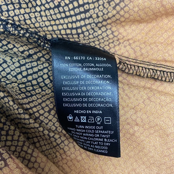 Anthropologie Akemi Kin Anaphora Tank Top Size S Peplum Yellow Beaded Boho - Picture 5 of 9